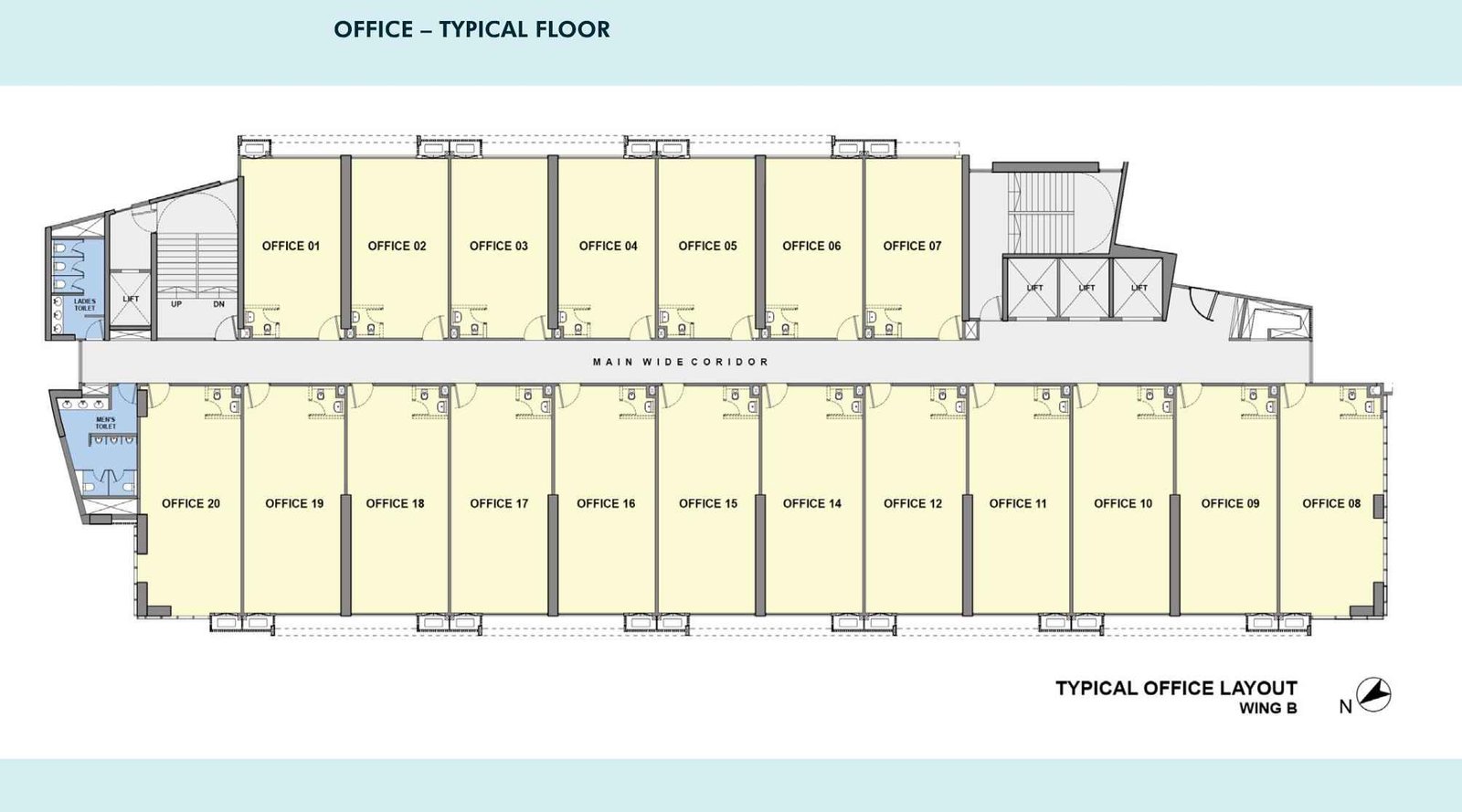 Lodha-Signet-Typical-Floor-plan-Wing-B